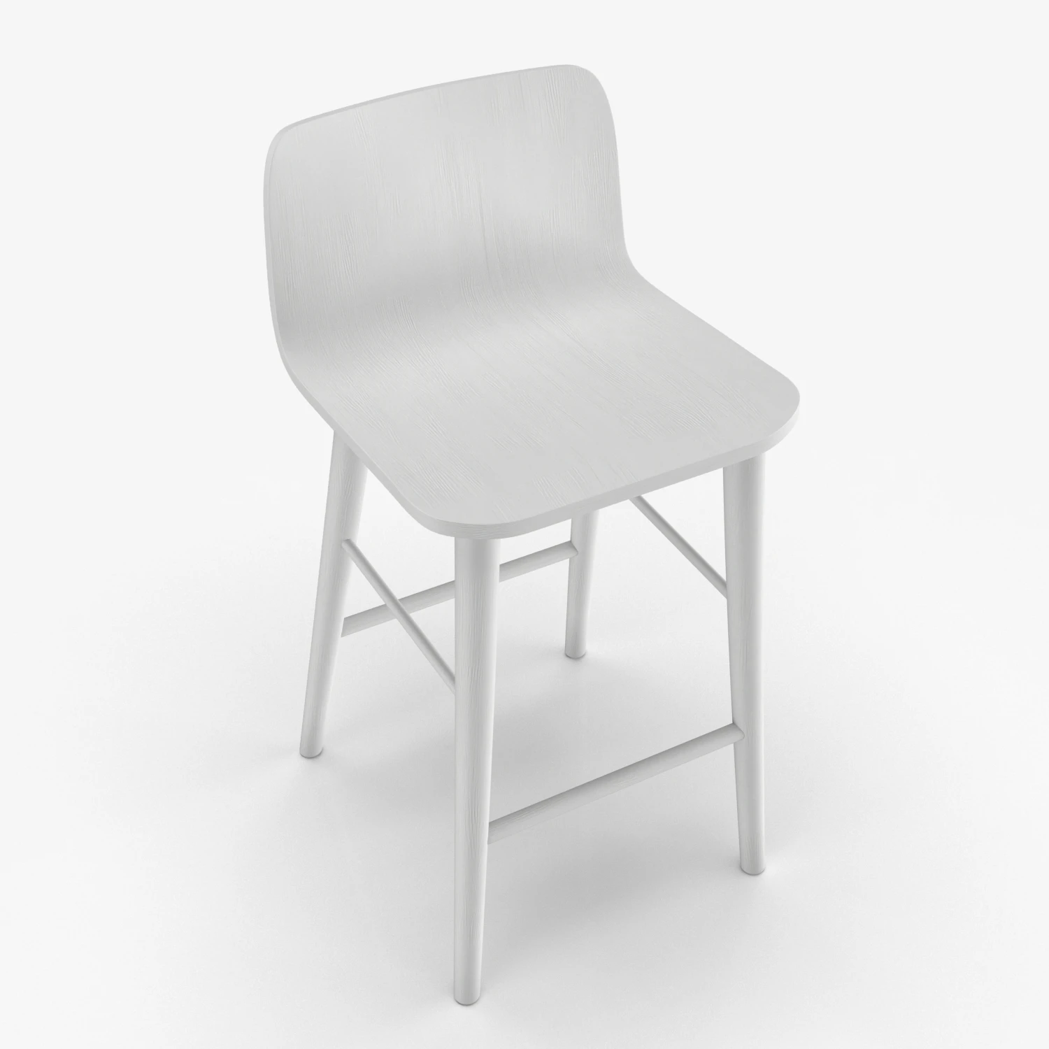 Lovell Counter Stool PBR 3D Model_04